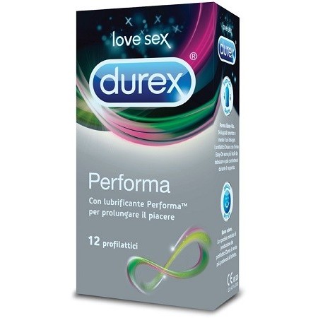 Durex Performa Preservativi Ritardanti 12 Pezzi