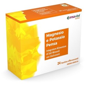 Pensa Pharma Magnesio & Potassio Integratore Di Sali Minerali 24 Bustine Pensa Pharma Magnesio & Potassio Integratore Di Sali Minerali 24 Bustine