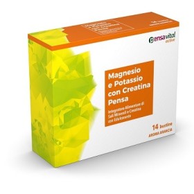 Pensa Pharma Magnesio & Potassio Con Creatina Integratore 14 Bustine Pensa Pharma Magnesio & Potassio Con Creatina Integratore 14 Bustine