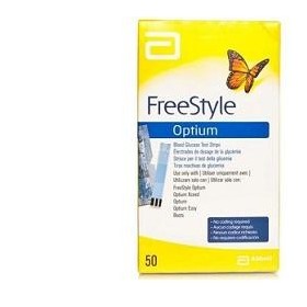 Freestyle Optium Strisce Reattive Glicemia 50 Pezzi Freestyle Optium Strisce Reattive Glicemia 50 Pezzi