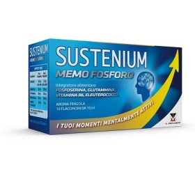 Sustenium Memo Fosforo Integratore Memoria e Concentrazione 10 Flaconcini Sustenium Memo Fosforo Integratore Memoria e Concentrazione 10 Flaconcini
