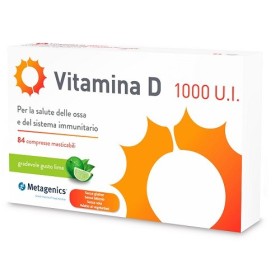 Metagenics Vitamina D 1000 UI Integratore Vitaminico 84 Compresse Metagenics Vitamina D 1000 UI Integratore Vitaminico 84 Compresse