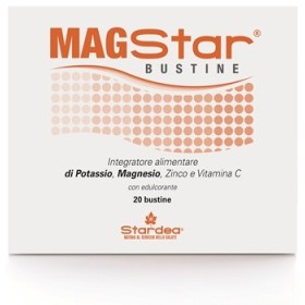 Magstar Integratore Magnesio e Potassio 20 Bustine Magstar Integratore Magnesio e Potassio 20 Bustine