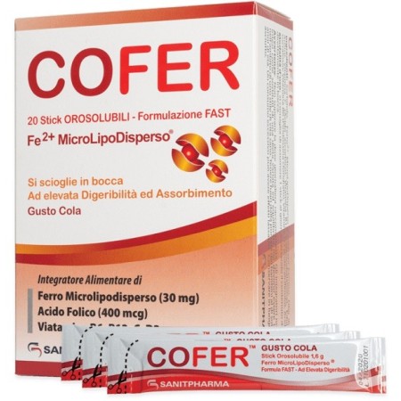 Cofer Integratore 20 Bustine Orosolubili