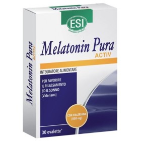 Esi Melatonin Pura Activ Integratore Sonno 30 Ovalette Esi Melatonin Pura Activ Integratore Sonno 30 Ovalette