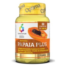 Optima Colours of Life Papaya Plus Integratore Antiossidante 60 Compresse Optima Colours of Life Papaya Plus Integratore Antiossidante 60 Compresse