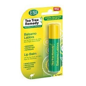 ESI Tea Tree Remedy Protezione SPF 20 Balsamo Labbra 5,7 ml ESI Tea Tree Remedy Protezione SPF 20 Balsamo Labbra 5,7 ml