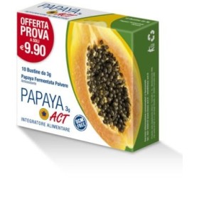 Papaya ACT Integratore Antiossidante 10 Bustine Papaya ACT Integratore Antiossidante 10 Bustine