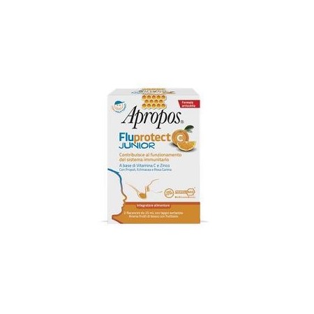 Apropos Fluprotect C Junior Integratore Difese Immunitarie 2 Flaconcini