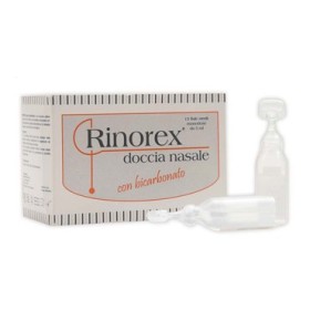 Rinorex Fiala Doccia Nasale 5 ml 15 Pezzi Rinorex Fiala Doccia Nasale 5 ml 15 Pezzi