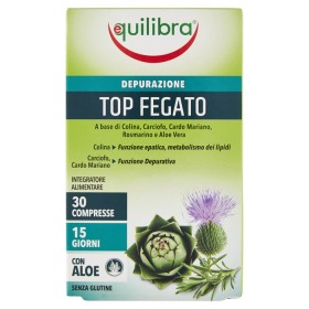 Equilibra Top Fegato Integratore Funzione Epatica 30 Compresse Equilibra Top Fegato Integratore Funzione Epatica 30 Compresse