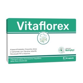 VitaFlorex Integratore di Fermenti Lattici 10 Capsule VitaFlorex Integratore di Fermenti Lattici 10 Capsule