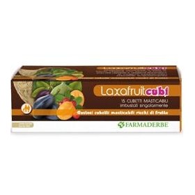 Farmaderbe Laxafruit Integratore Vegetale 15 Cubetti Masticabili Farmaderbe Laxafruit Integratore Vegetale 15 Cubetti Masticabili