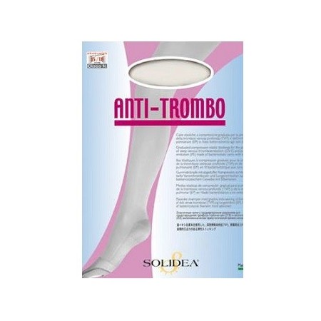 Solidea Anti Trombo Calza Compressiva Colore Bianco Taglia XL