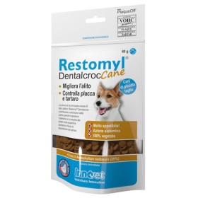 Restomyl Dentalcroc Migliora Alito Cani Taglia Piccola 60 g Restomyl Dentalcroc Migliora Alito Cani Taglia Piccola 60 g