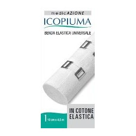 Icopiuma Benda Elastica Universale In Cotone cm 10x4,5 m Icopiuma Benda Elastica Universale In Cotone cm 10x4,5 m