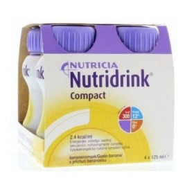 Nutridrink Compact Integratore Nutrizionale Gusto Banana 4x125 ml Nutridrink Compact Integratore Nutrizionale Gusto Banana 4x125 ml
