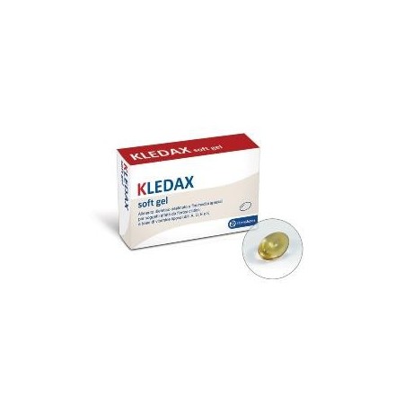 Kledax Soft Gel Alimento Dietetico Fibrosi Cistica 30 Capsule
