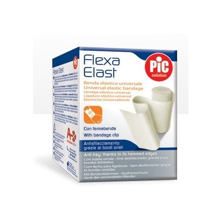 Pic Flexa Elast Benda Elastica Bianca 15 cm x 4, 5 m
