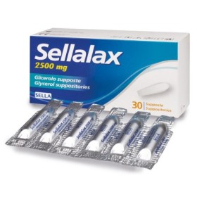SELLALAX 2500MG SUPP GLIC 30PZ SELLALAX 2500MG SUPP GLIC 30PZ