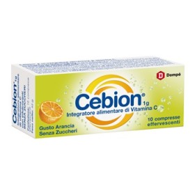 Cebion Effervescente Senza zucchero Integratore Vitamina C 10 Compresse Cebion Effervescente Senza zucchero Integratore Vitamina C 10 Compresse