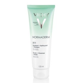 Vichy Normaderm 3in1 Maschera Esfoliante Detergente Pelle con Imperfezioni 125 ml Vichy Normaderm 3in1 Maschera Esfoliante Detergente Pelle con Imperfezioni 125 ml