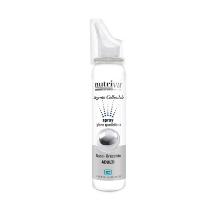 Nutriva Argento Colloidale Naso e Orecchie Adulti 100 ml