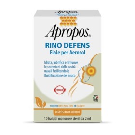 Apropos Rino Defens Fiale per Areosol 10 Flaconcini Apropos Rino Defens Fiale per Areosol 10 Flaconcini