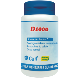 Natural Point D1000 Integratore Vitamina D 70 Capsule Natural Point D1000 Integratore Vitamina D 70 Capsule