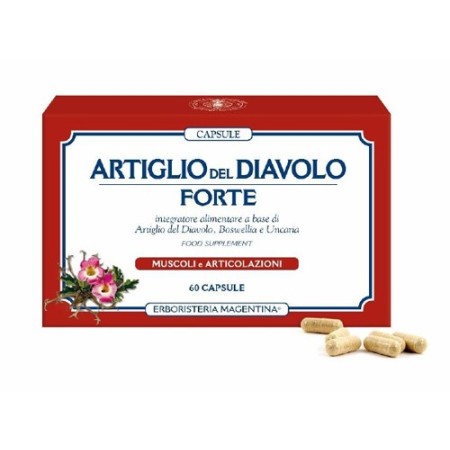 Erboristeria Magentina Artiglio Del Diavolo Forte 60 Capsule