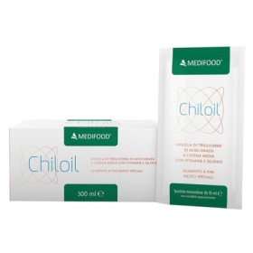 Chiloil Alimento Dietetico Fini Speciali 30 Bustine Monodose 10 ml Chiloil Alimento Dietetico Fini Speciali 30 Bustine Monodose 10 ml