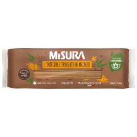 Misura Spaghetti Con Germe Di Grano Integrale 500 g Misura Spaghetti Con Germe Di Grano Integrale 500 g