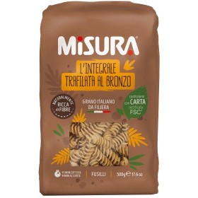 Misura Fusilli Con Germe Di Grano Integrale 500 g Misura Fusilli Con Germe Di Grano Integrale 500 g