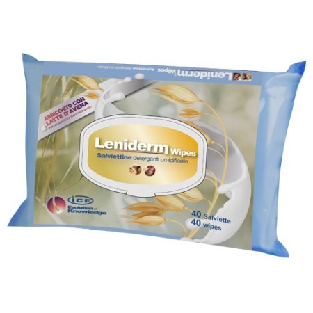 Leniderm Wipes Salviettine Umidificate Per Cani E Gatti 40 Salviettine