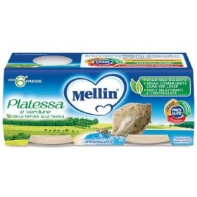 Mellin Omogeneizzato di Platessa 2 x 80 g Mellin Omogeneizzato di Platessa 2 x 80 g