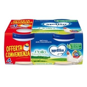 Mellin Omogeneizzato di Pollo 4 x 80 g Mellin Omogeneizzato di Pollo 4 x 80 g