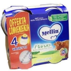 Mellin Omogeneizzato di Manzo 4 x 80 g Mellin Omogeneizzato di Manzo 4 x 80 g