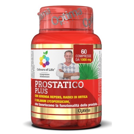 Optima Colours Of Life Prostatico Plus Integratore Per la Prostata 60 Compresse