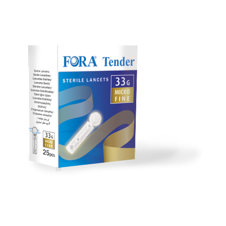 Fora Tender Lancette Pungidito 33G Microfine 25 Pezzi