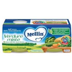 Mellin Omogeneizzato Verdure Miste 2 x 80 g Mellin Omogeneizzato Verdure Miste 2 x 80 g