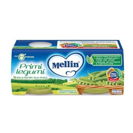 Mellin Omogeneizzato Primi Volumi 2 x 80 g