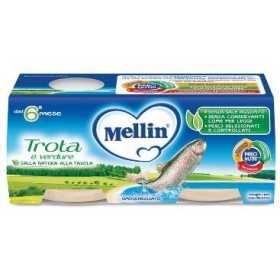 Mellin Omogeneizzato di Trota 2 x 80 g Mellin Omogeneizzato di Trota 2 x 80 g