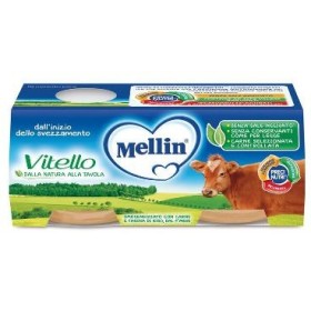 Mellin Omogeneizzato di Vitello 2 x 80 g Mellin Omogeneizzato di Vitello 2 x 80 g