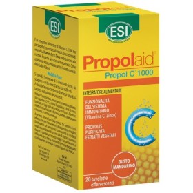 Esi Propolaid Propol C 1000 mg Integratore Difese Immunitarie 20 Compresse Esi Propolaid Propol C 1000 mg Integratore Difese Immunitarie 20 Compresse