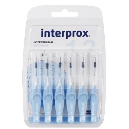 Interprox Cylindrical 6 Scovolini Cilindrici Azzurri