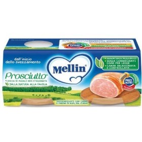 Mellin Omogeneizzato Di Prosciutto 2 x 80 g Mellin Omogeneizzato Di Prosciutto 2 x 80 g