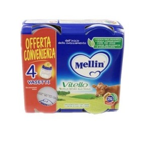 Mellin Omogeneizzato di Vitello 4 x 80 g Mellin Omogeneizzato di Vitello 4 x 80 g