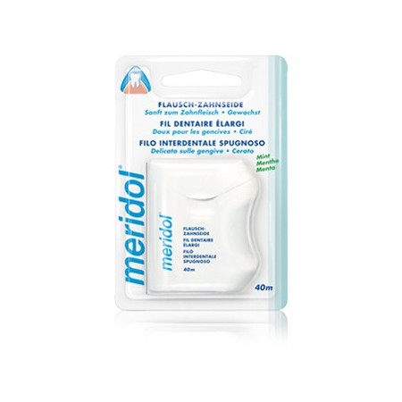 Meridol Expanded Filo Interdentale Cerato Gusto Menta fresca 40 m