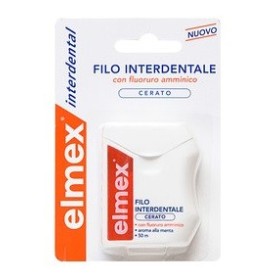 Elmex Filo Interdentale Cerato Per Igiene Orale 50 m Elmex Filo Interdentale Cerato Per Igiene Orale 50 m