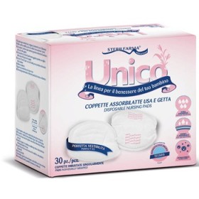 Sterilfarma Unico Coppette Assorbilatte Usa E Getta 30 Pezzi Sterilfarma Unico Coppette Assorbilatte Usa E Getta 30 Pezzi